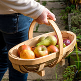 Medium wooden garden trug by Burgon & Ball