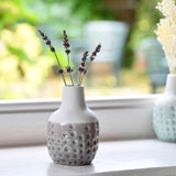 Dotty mini vase trio by Burgon & Ball