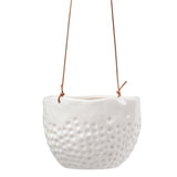 'Dot' hanging plant pot by Burgon & Ball, indoor plant pot