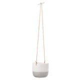 'Ripple' hanging indoor plant pot by Burgon & Ball, indoor plant pot