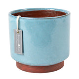Malibu indoor pot, blue, extra large, by Burgon & Ball