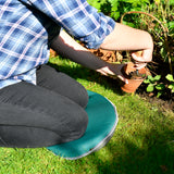 Kneelo® memory foam garden kneeler, Evergreen colour, by Burgon & Ball