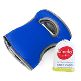 Burgon & Ball Kneelo® gardening knee pads in Cobalt, memory foam knee pads