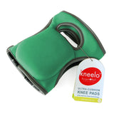 Burgon & Ball Kneelo® gardening knee pads in Emerald, memory foam knee pads