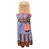 'Love The Glove' women's gardening glove in Artisan design, size Medium-Large, by Burgon & Ball