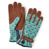 'Love The Glove' women's gardening glove, Deco design, size Medium-Large, by Burgon & Ball