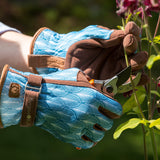 'Love The Glove' women's gardening glove, Gatsby design, size Small-Medium, by Burgon & Ball
