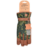 'Love The Glove' Oak Leaf ladies' gardening glove in Moss, size Medium-Large, by Burgon & Ball