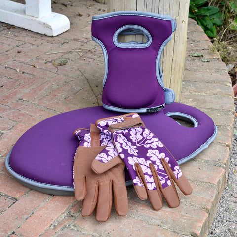 love the glove gardening gloves Love The Glove gardening gloves, Oak Leaf Plum, M/L