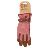 Love The Glove women's gardening glove in Red Tweed, size Medium/Large, by Burgon & Ball