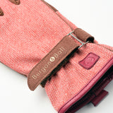 Love The Glove women's gardening glove in Red Tweed, size Small-Medium, by Burgon & Ball