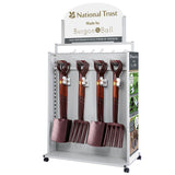'National Trust Made by Burgon & Ball' garden tool display stand