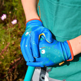 National Trust 'Get Me Gardening' children's frog gardening gloves by Burgon & Ball