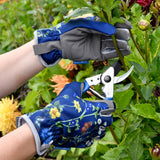 RHS Gifts for Gardeners British Meadow women's gardening gloves by Burgon & Ball 