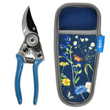 RHS Gifts for Gardeners British Meadow gift-boxed pruner and holster set by Burgon & Ball