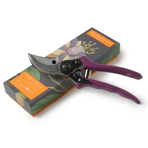 RHS Gifts for Gardeners 'Passiflora' gift-boxed RHS-endorsed secateur, by Burgon & Ball