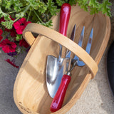 RHS Gifts for Gardeners British Bloom gift-boxed trowel and fork set by Burgon & Ball