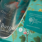 RHS Gifts for Gardeners Flora and Fauna gift-boxed trowel and secateur set by Burgon & Ball