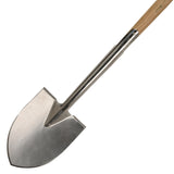 RHS-endorsed small Groundbreaker spade (garden spade) by Burgon & Ball