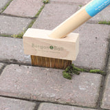 Long-handled Miracle Block Paving Brush by Burgon & Ball