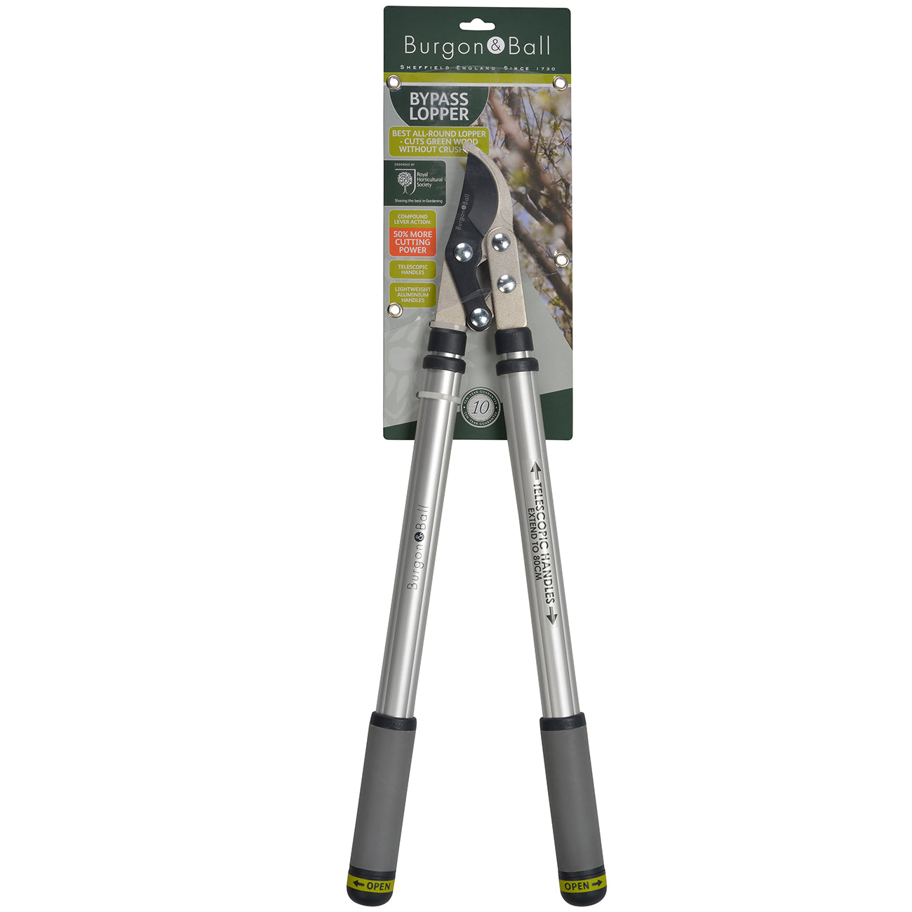 Telescopic Rhs Telescopic Bypass Lopper | RHS Endorsed | Burgon & Ball – Burgon and Ball