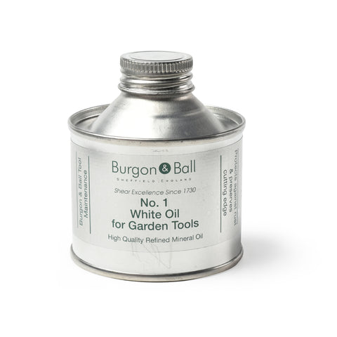 Burgon & Ball white tool oil for tool maintenance