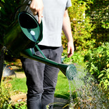 Racing Green 9L Watering Can, by Burgon & Ball