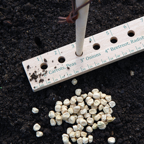 seed and plant spacing ruler & dibblet set 1 Meter Planting Ruler